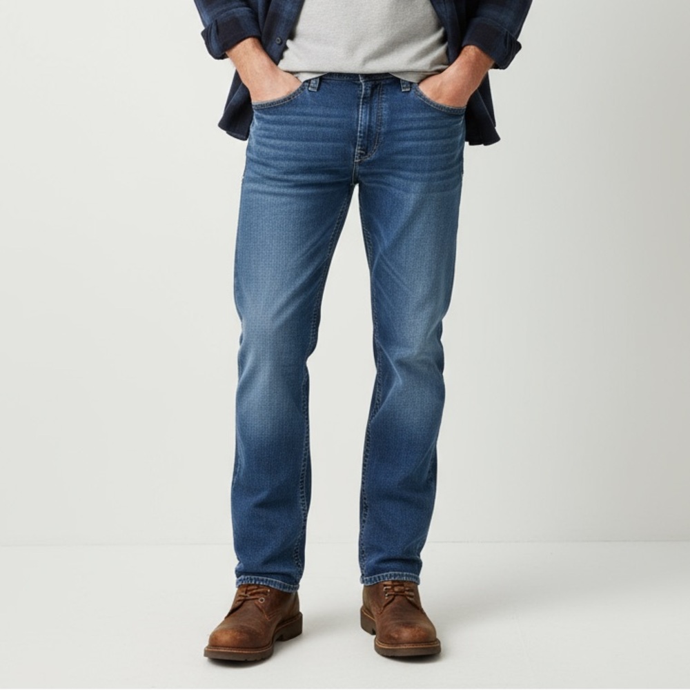 Ariat Men's Relaxed Straight Blue Jeans size 38/36